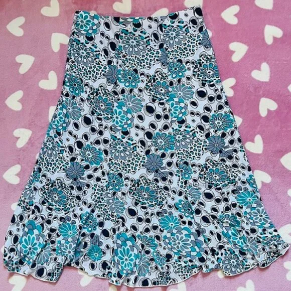 Cal Fashion long flowy floral pattern skirt size XL - Picture 2 of 3